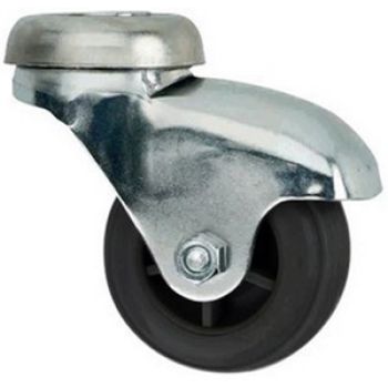 RODIZIO 32MM GIR. FURO TERMOPLAST. - M6 - 46MM
