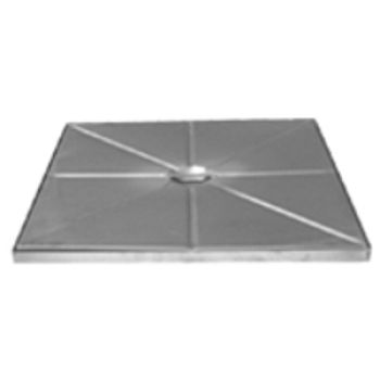 TAMPA SANEAM. GALV. RASA LIGEIRO - 300X300X25MM