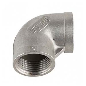 JOELHO F/F INOX 316 - 1"