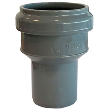 UNIAO PVC DIN RED. - 40X32