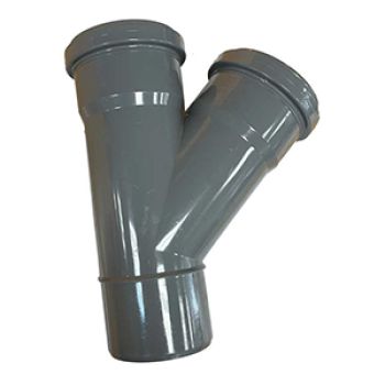 FORQUILHA PVC DIN 45º - 110