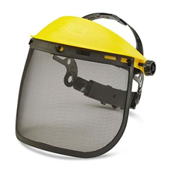 VISEIRA PROTECCAO FACIAL REDE METALICA - 40X20CM