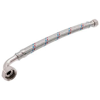 TUBO FLEXIVEL P/ELECTROBOMBA C/JOELHO - 60CMX1"