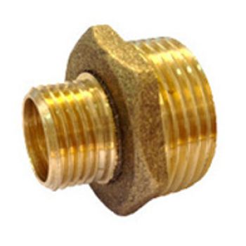 CASQ. DUPLO RED.ROSC. - 1/2"X1/4"