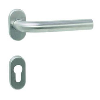 PUX. PORTA DUPLO C/ESPELHO INOX 8502/725