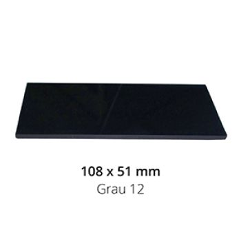 VIDRO MASCARA SOLDAR PRETO - 108X51 GRAU 12 - 2UN