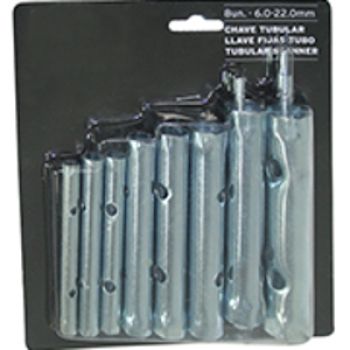 CHAVE TUBULAR - 6/22MM - KIT 8PC