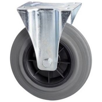 RODIZIO 75MM FIXO BORR. CINZA - 60X60 - 101MM