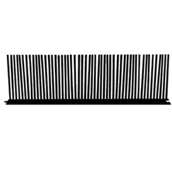 TAPA PASSAROS P/CALEIRA PVC - 50X11CM