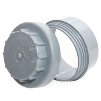 TAMPAO PVC VISITA ROSCAR - 75MM