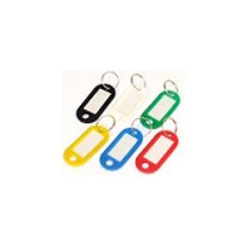 ETIQUETA PLASTICA CHAVE AMARELO - 20UN