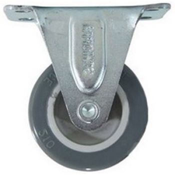 RODIZIO 50MM FIXO BORR. CINZA - 64X45 - 60MM