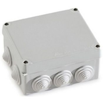 CAIXA DERIVACAO ESTANQUE IP54 CINZA - 170X220X88MM