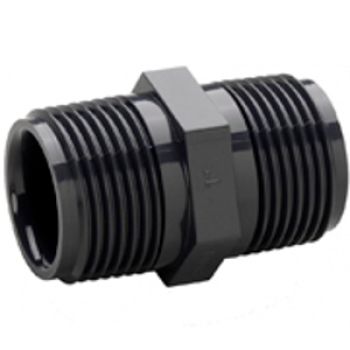 CASQ. DUPLO PVC ROSCAR - 1"