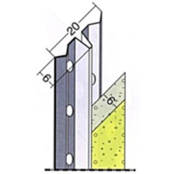 PERFIL MESTRA FER/ZIN - 2500X10MM