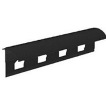 PERFIL CANTO AZULEJO PVC 6MM PRETO - 2.60M