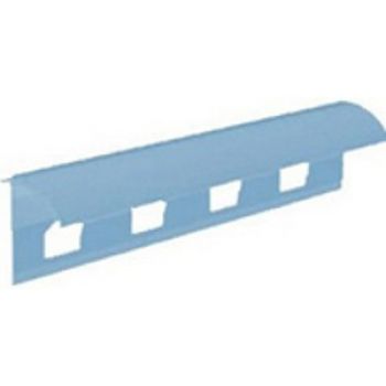 PERFIL CANTO AZULEJO PVC 9MM AZUL CLARO - 2.60M