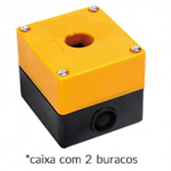 CAIXA COMADO/SINALIZADOR - 2 BURACO