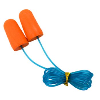 TAMPAO AURICULAR DESCARTAVEL C/FIO PU - PAR