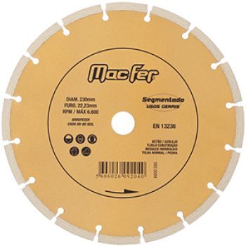 DISCO DIAMANTE SEGM. COMBI - 230MM