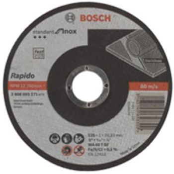 BOSCH-DISCO INOX STANDARD - 125X1X22.2MM
