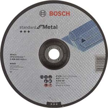 DISCO FERRO STANDARD - 230X3X22.2MM