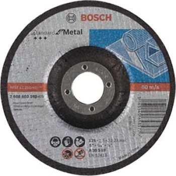 DISCO CORTE FERRO STANDARD - 125X2.5X22.2MM