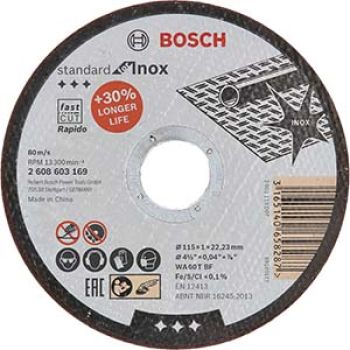 DISCO INOX STANDARD - 115X1X22.2MM