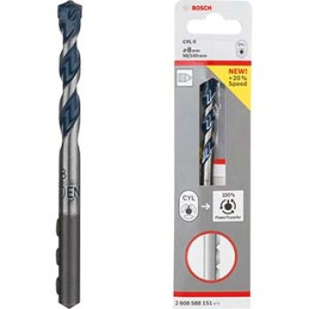 BROCA PEDRA BLUEGRAN. CILIND.5- 8X050X100MM