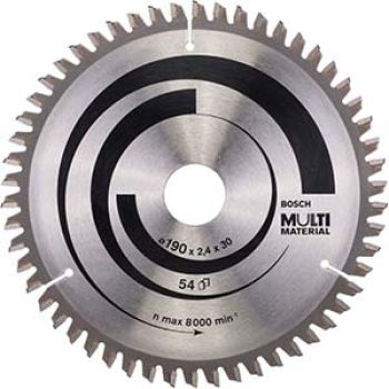 DISC SERRA CIRC. MULTIMAT - 54D -190X30MM