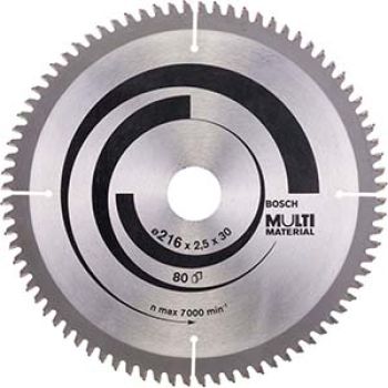 DISC SERRA CIRC. MULTIMAT - 80D -216X30MM