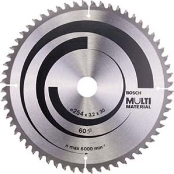 DISC SERRA CIRC. MULTIMAT - 60D -254X30MM