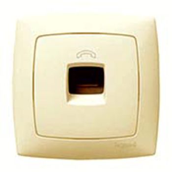 TOMADA RJ12 SUNO BEGE C/ESP.
