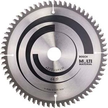 DISC SERRA CIRC. MULTIMAT- 64D- 235X30X2.4MM