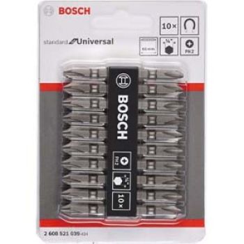 BITS PH2/PH2 65MM STD - 10UN