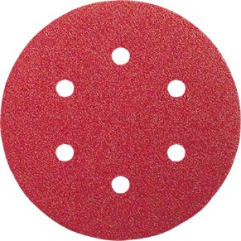 DISCO LIXA VELCRO - 150MM - P80 - 5UN