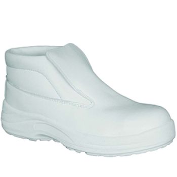 BOTA PROT. ACO PELE SINT. BRANCA - S2 - N.35