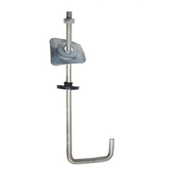 GRAMPO COMPLETO FER/ZIN - 150X25X20MM - 25UN