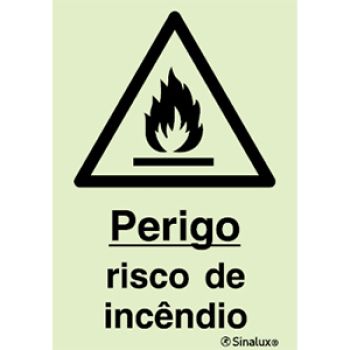 SINAL PVC OPACO - N. P1268 TIPO 1 - 15X20CM