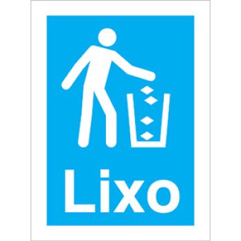 SINAL PVC OPACO - N. P3461 TIPO 1 - 20X30CM