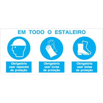 SINAL PVC OPACO - N. P3748 TIPO 1 - 90X40CM