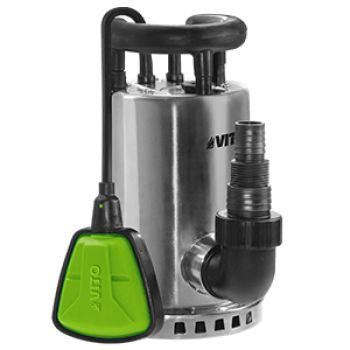 BOMBA SUBMERSIVEL P/AGUAS LIMPAS INOX - 550W