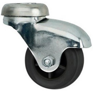 RODIZIO 32MM GIR. FURO TERMOPLAST. - M6 - 46MM