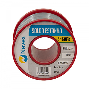 SOLDA FIO RESINA BOBINE - 1/2KG