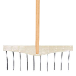 ANCINHO AGRICOLA PLAST./FERRO C/CABO - 10 DENTES