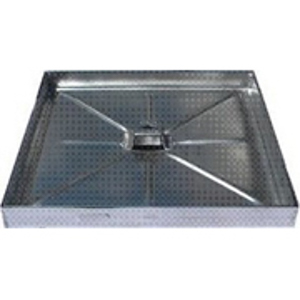 TAMPA SANEAM. GALV. REB. 25 LIGEIRO - 400X400X40MM
