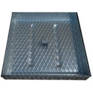 TAMPA SANEAM. GALV. REB. 25 XADREZ - 500X500X40MM