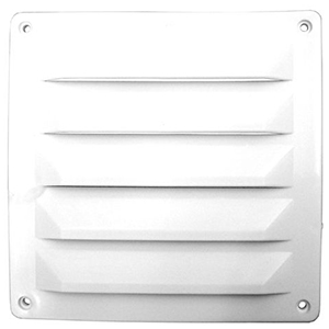 RESPIRO PLAST. BRANCO - 25X25CM