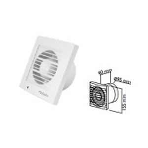 EXTRACTOR WC BRANCO - 150X60X95MM