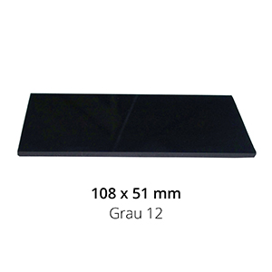 VIDRO MASCARA SOLDAR PRETO - 108X51 GRAU 12 - 2UN